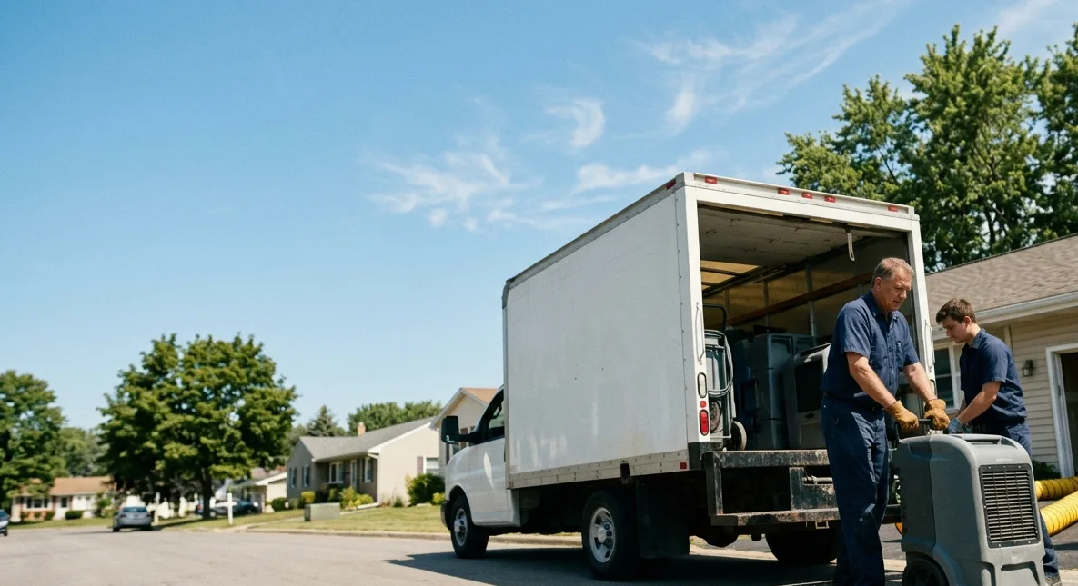 Water Damage Cleanup in Brice, OH near me